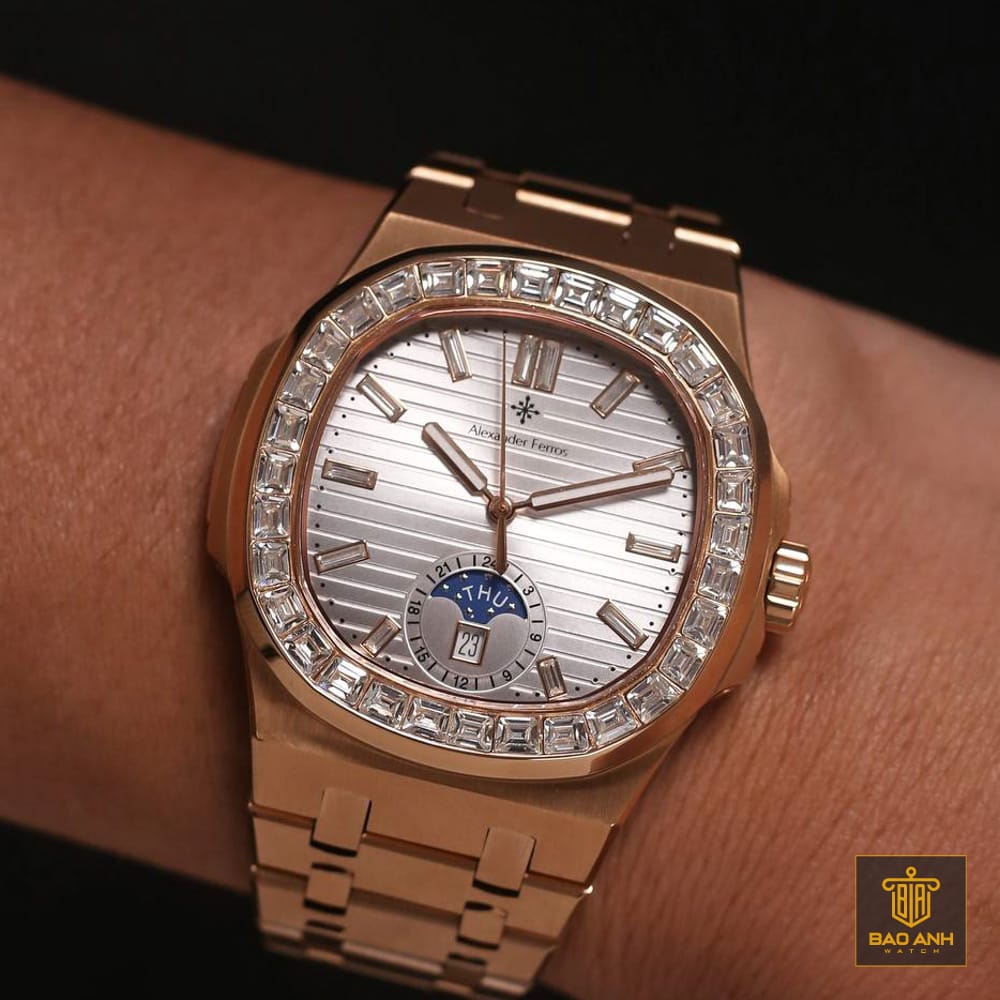 Đồng Hồ Nam Alexander Ferros 6111R-02