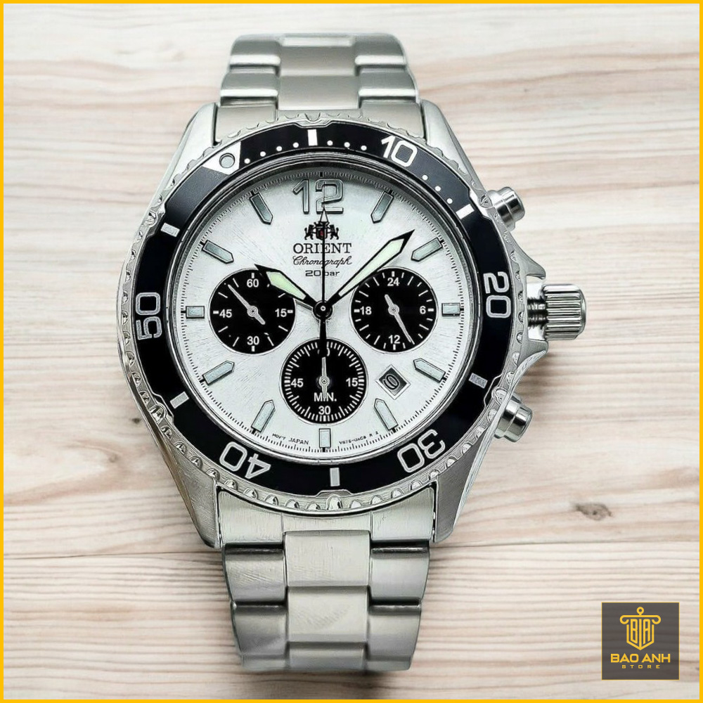 Orient Nam Mako Solar Chronograph RA-TX0203S10B (RN-TX0203S)