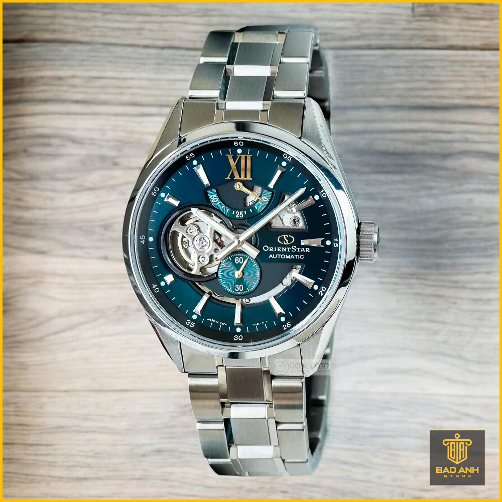 Orient Nam Star Skeleton Green RK-AV0114E