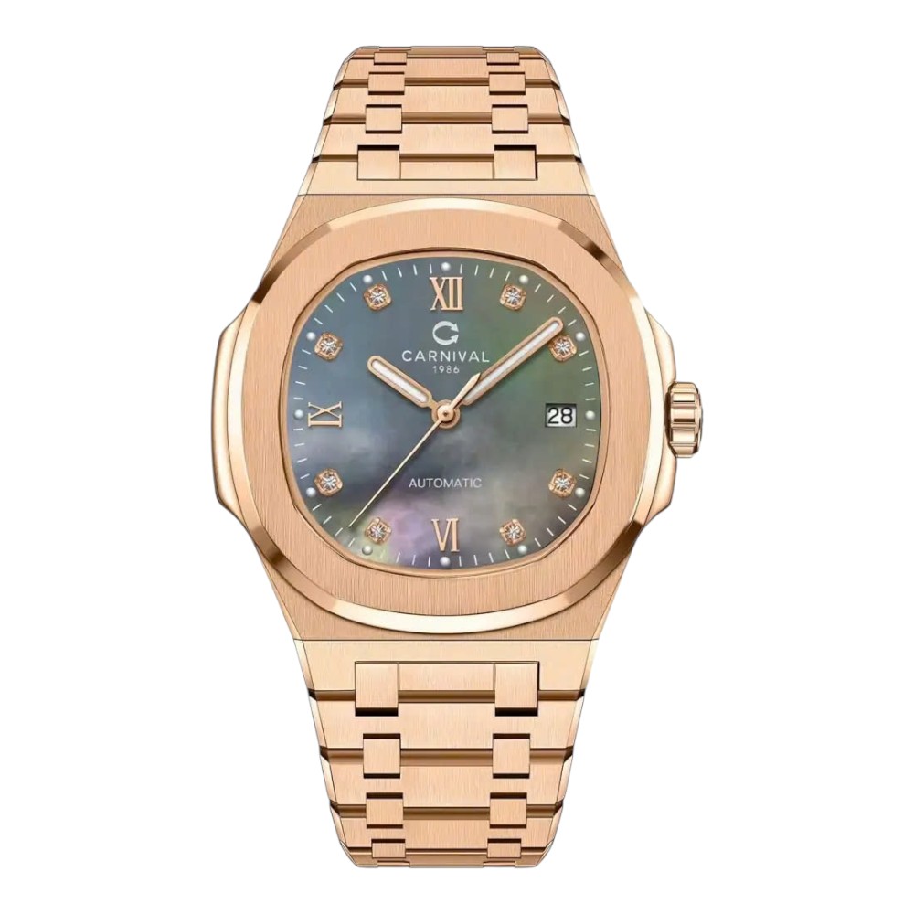 Đồng hồ Nam Carnival 8160G-VH-DK (Xà cừ đen)