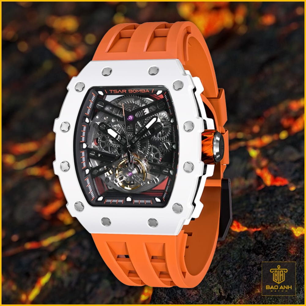 Đồng hồ Tsar Bomba TB8208C-04 Ceramic