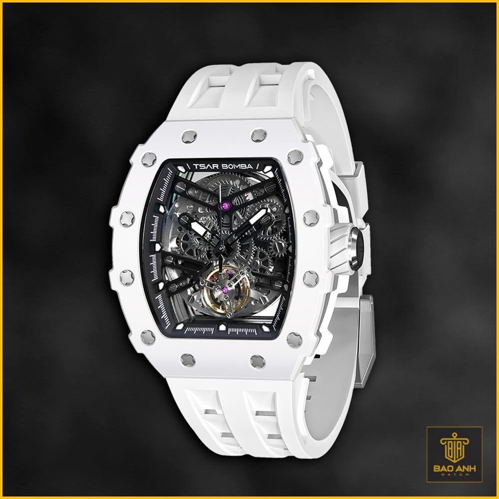Đồng hồ Tsar Bomba TB8208C-07 Ceramic