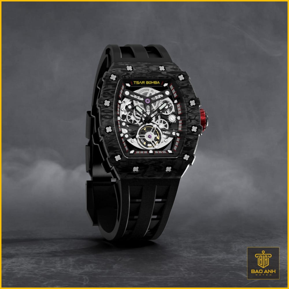 Đồng hồ Tsar Bomba TB8208CF-08 Carbon