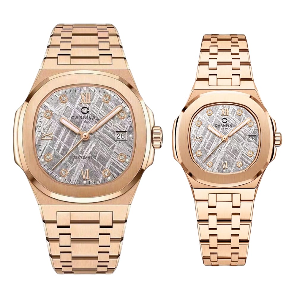 Đồng Hồ Đôi Carnival 8160D-VH-TT (Thiên Thạch)