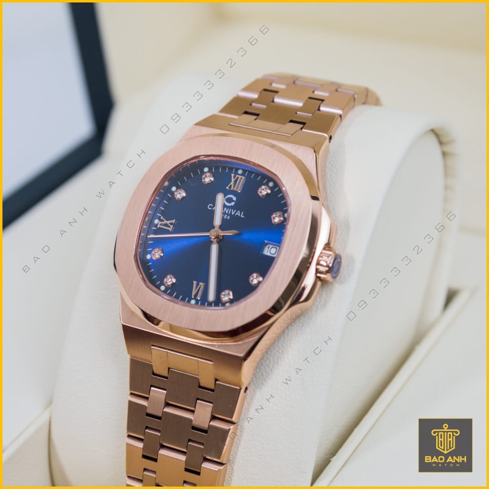 Đồng hồ Nữ Carnival 8160L-VH-X Xanh Dương