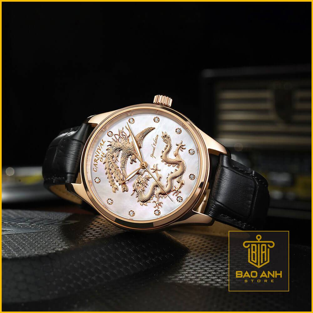 Đồng hồ nam Carnival 8101G-D | Long Phụng
