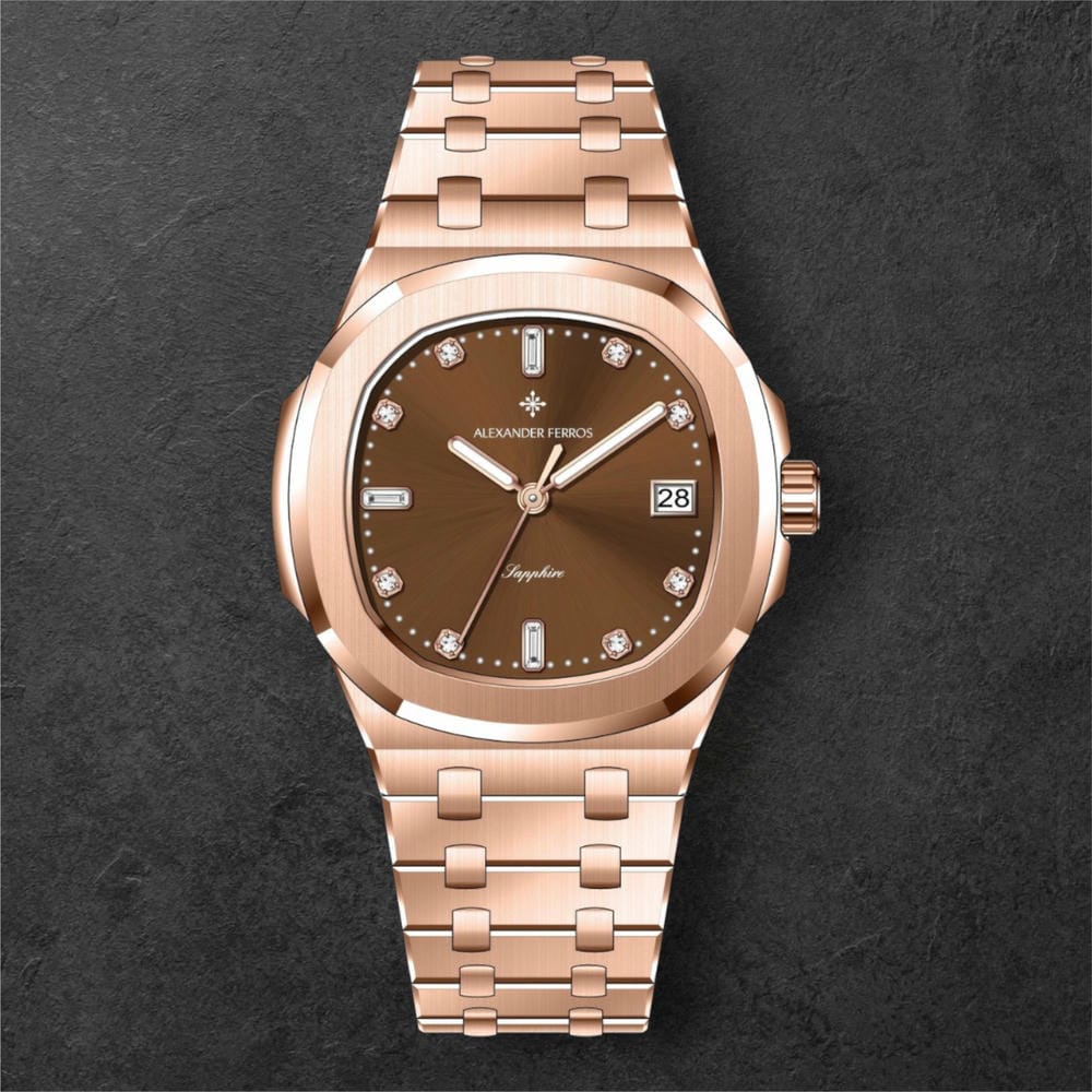 Đồng Hồ Nam Alexander Ferros 6332R-08