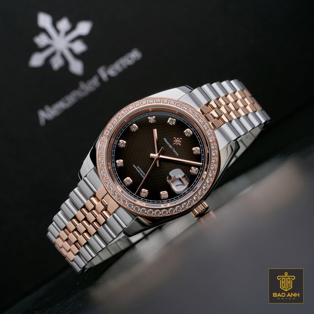 Đồng Hồ Cặp Alexander Ferros 8201D-01 & 8021D-01