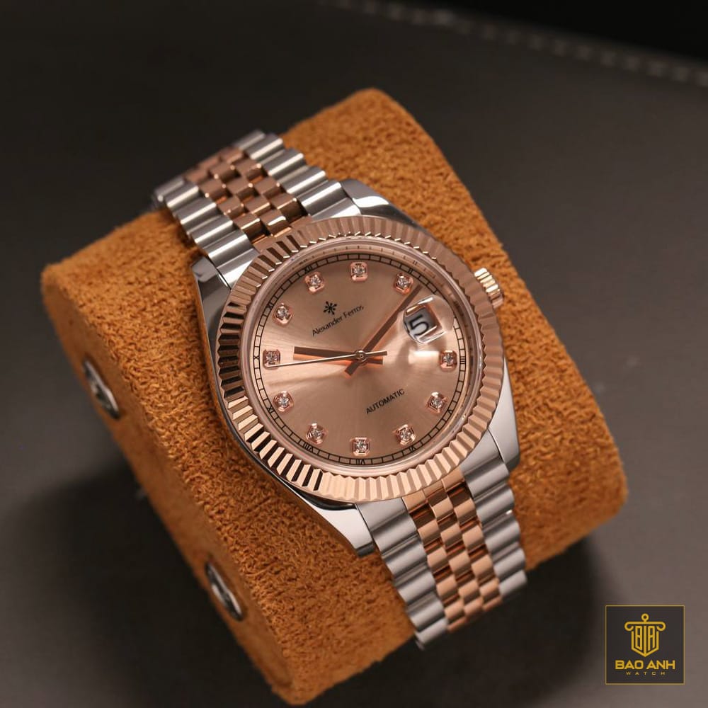 Đồng Hồ Cặp Alexander Ferros 8222D-16 & 8132D-15