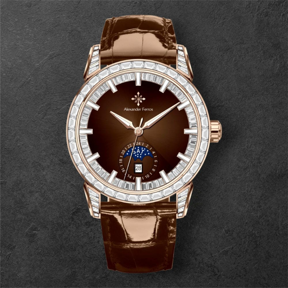 Đồng Hồ Nam Alexander Ferros 9081R-08