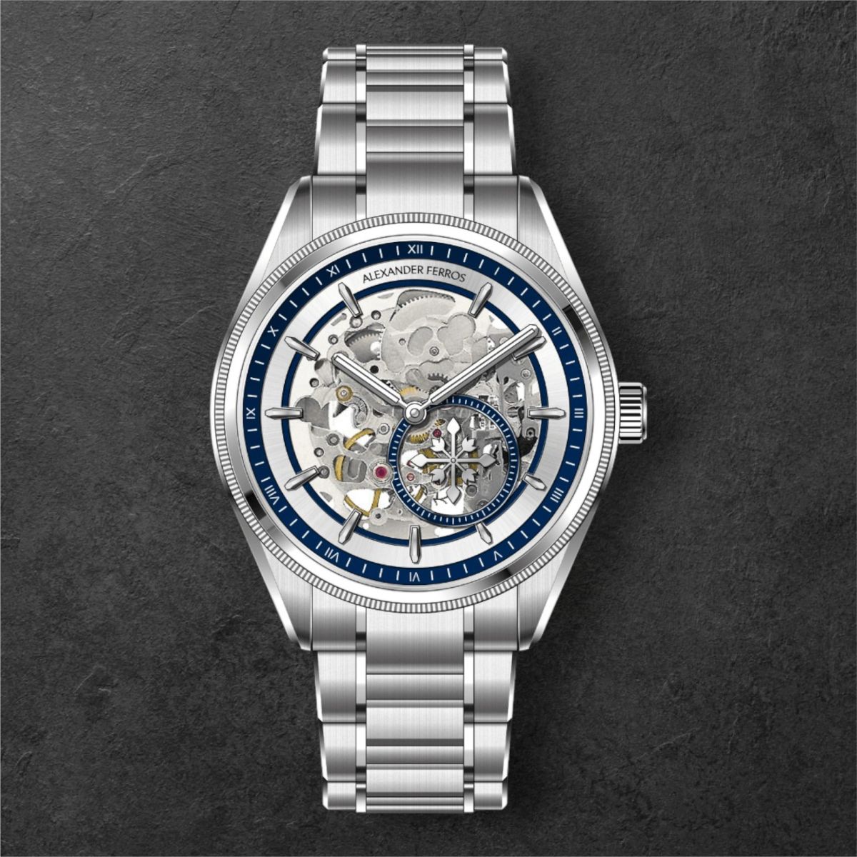 Đồng Hồ Nam Alexander Ferros 9262S-05