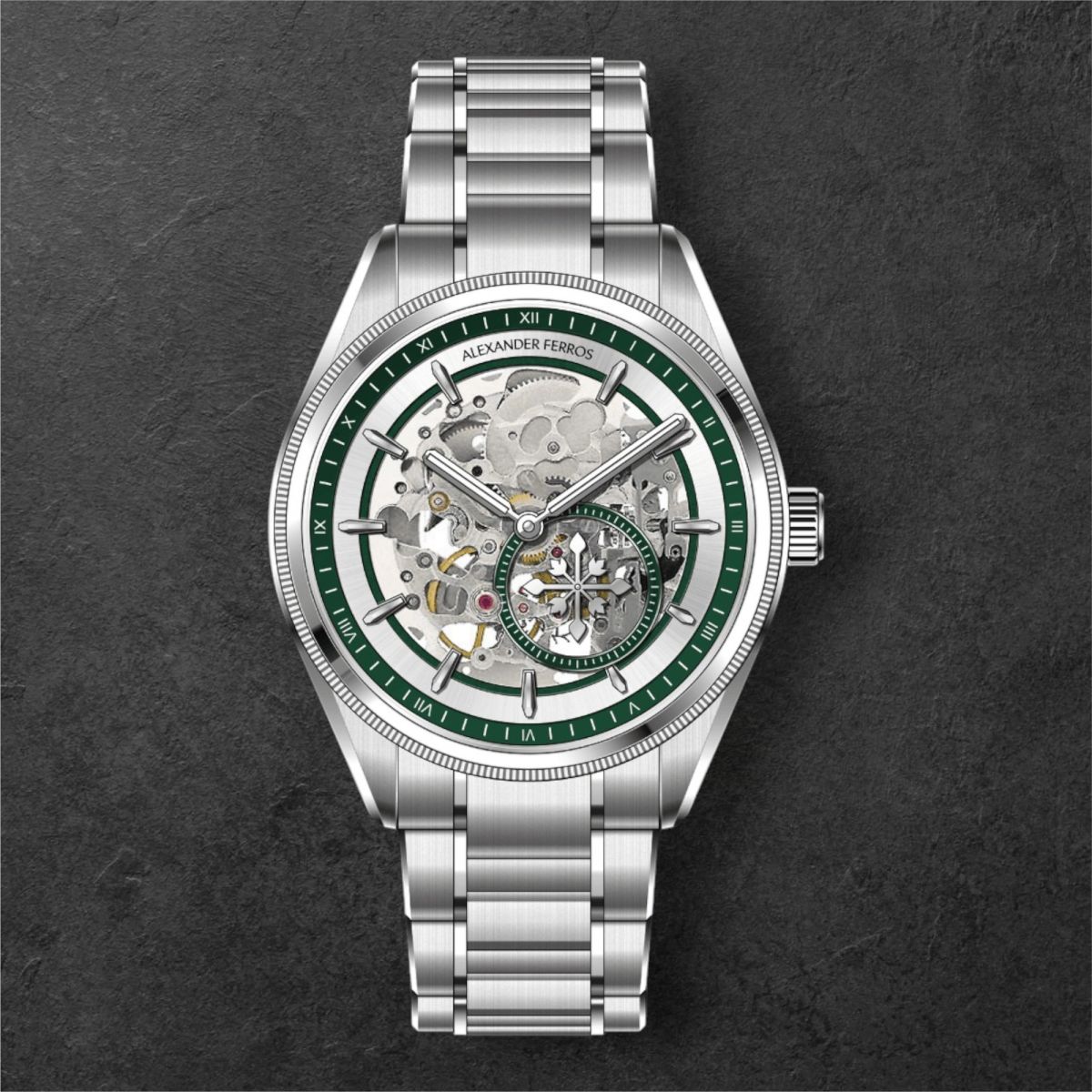 Đồng Hồ Nam Alexander Ferros 9262S-06